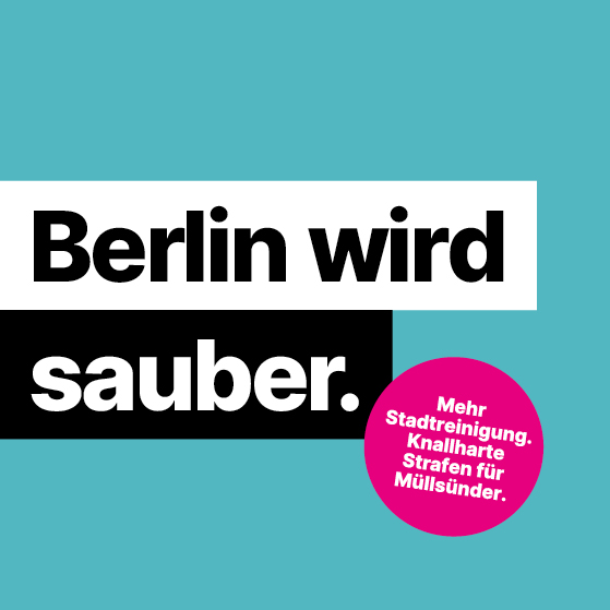 Berlin wird sauber: